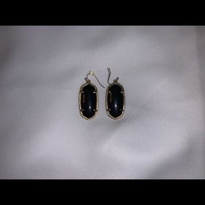 Black Kendra Scott earrings